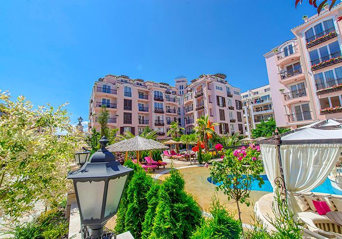 Romance Marine Aparthotel Sunny Beach Exterior photo